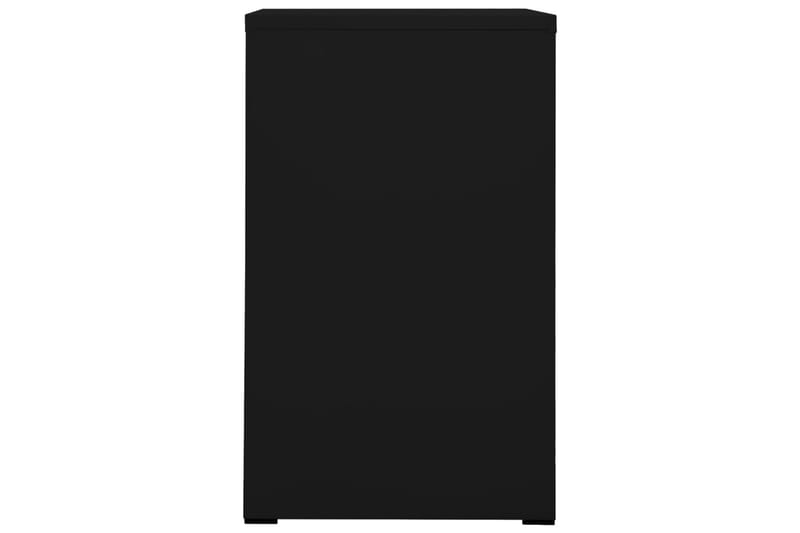 Dokumentskåp svart 46x62x102,5 cm stål - Svart - Dokumentskåp