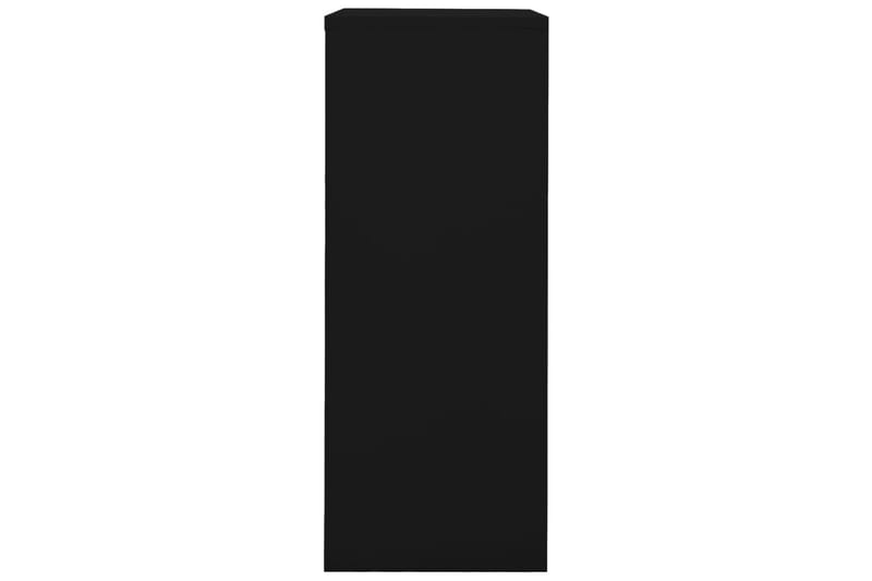 Dokumentskåp svart 90x40x102 cm stål - Svart - Dokumentskåp