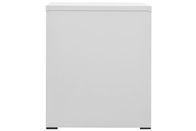 Dokumentskåp ljusgrå 46x62x72,5 cm stål - Ljusgrå - Förvaring - Skåp - Förvaringsskåp - Kontorsskåp - Dokumentskåp