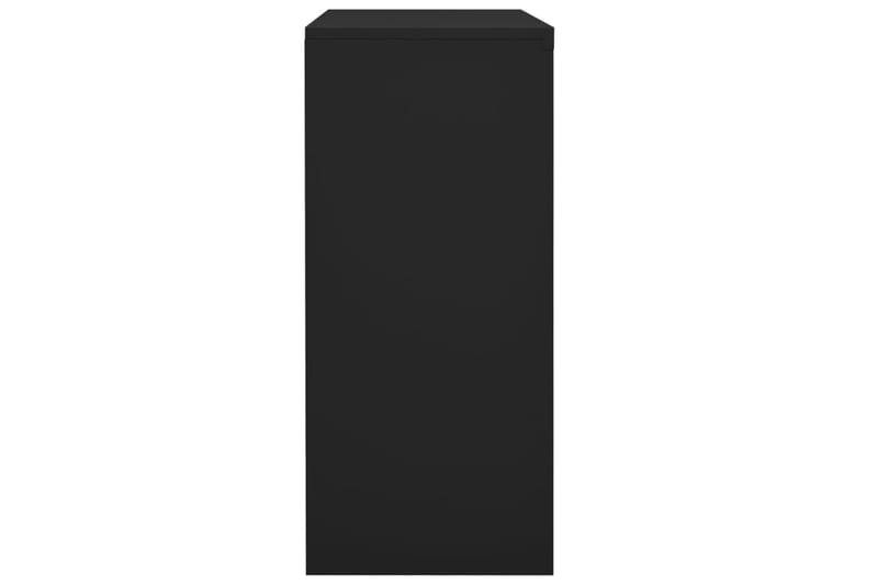 Dokumentskåp med skjutdörr antracit 90x40x90 cm stål - Antracit - Förvaring - Skåp - Förvaringsskåp - Kontorsskåp - Dokumentskåp