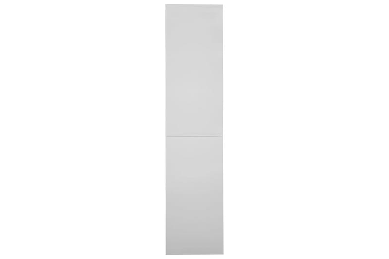 Dokumentskåp med skjutdörr ljusgrå 90x40x180 cm stål - Grå - Förvaring - Skåp - Förvaringsskåp - Kontorsskåp - Dokumentskåp