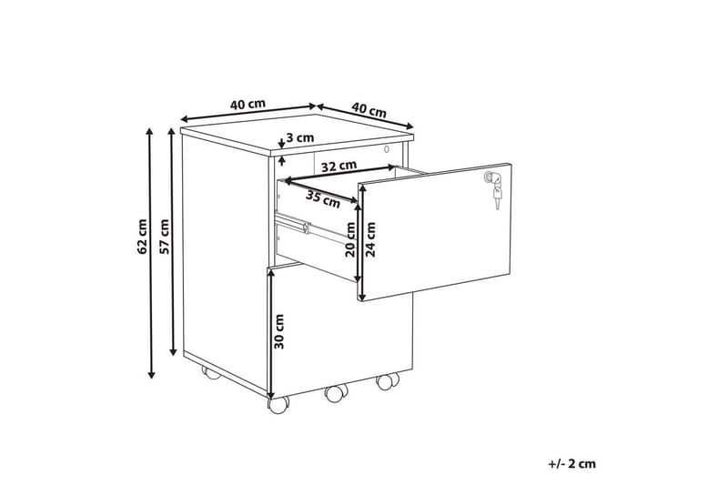 Kontorsskåp Johnson - Förvaring - Kontorsförvaring - Hurtsar