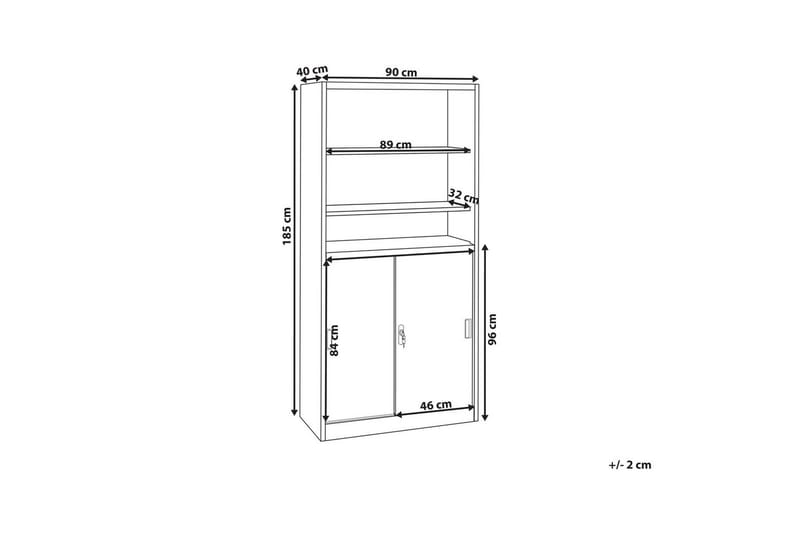 Kontorsskåp Muscovite - Förvaring - Skåp - Förvaringsskåp - Kontorsskåp - Arkivskåp & hängmappsskåp