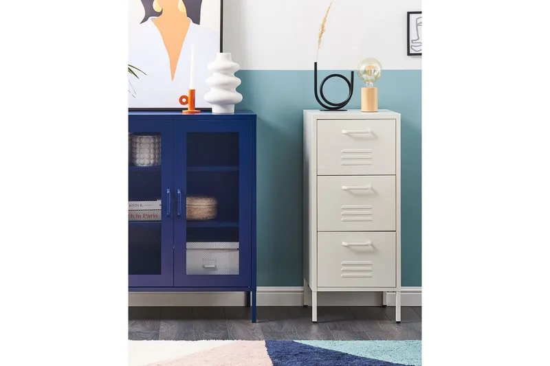 Kontorsskåp Wostok Vit - Vit - Förvaring - Skåp - Förvaringsskåp - Kontorsskåp - Arkivskåp & hängmappsskåp