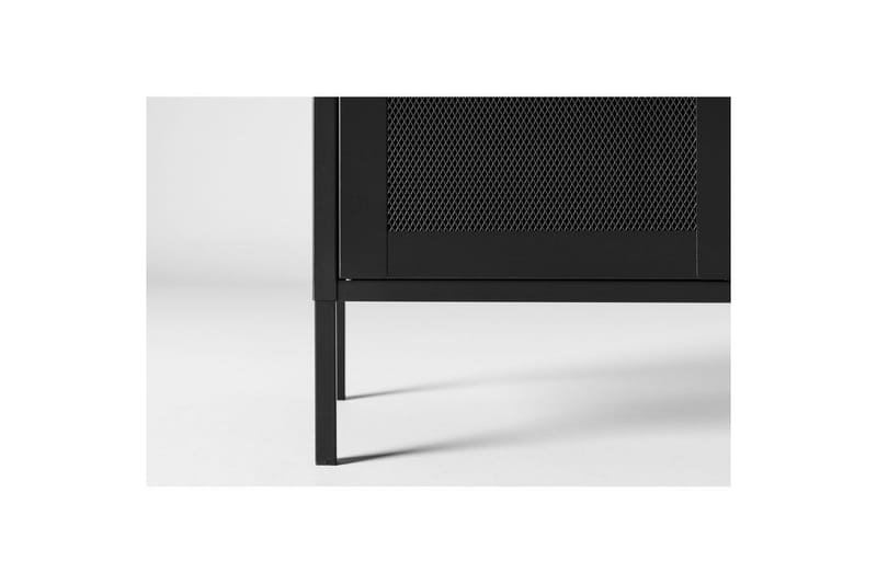 Skåp Misha - Svart, 40x80x102 - Förvaring - Skåp - Förvaringsskåp - Kontorsskåp - Dokumentskåp