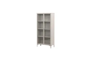 Skåp Piring - Beige - Förvaring - Skåp - Vitrinskåp