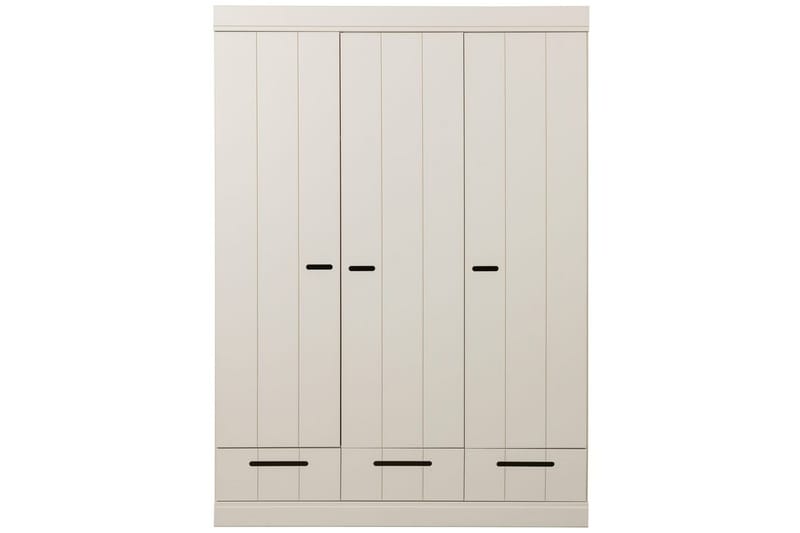 Skåp Connect 3-dörrar - Beige - Förvaring - Skåp - Garderobsskåp