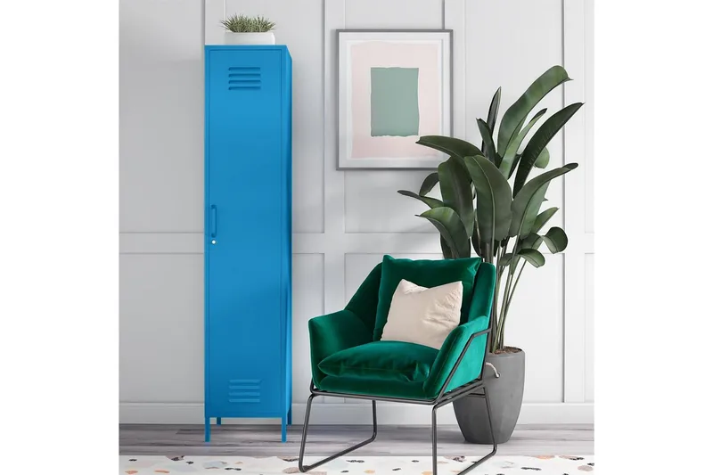 Garderob Cache Blå - Blå - Förvaring - Skåp - Garderobsskåp