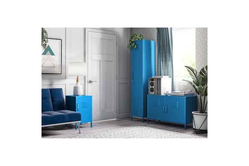 Garderob Cache Blå - Blå - Förvaring - Skåp - Garderobsskåp