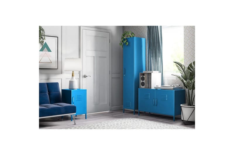 Garderob Cache Blå - Blå - Förvaring - Skåp - Garderobsskåp