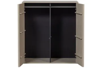 Garderob Dagligen 110x100 cm, Dubbeldörrar - 110x100 cm, Dubbeldörrar - Förvaring - Skåp - Garderobsskåp