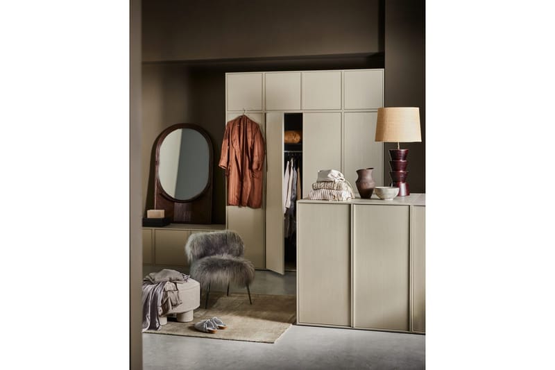 Garderob Dagligen 110x50 cm, Enkel dörr - 110x50 cm, Enkel dörr - Förvaring - Skåp - Garderobsskåp