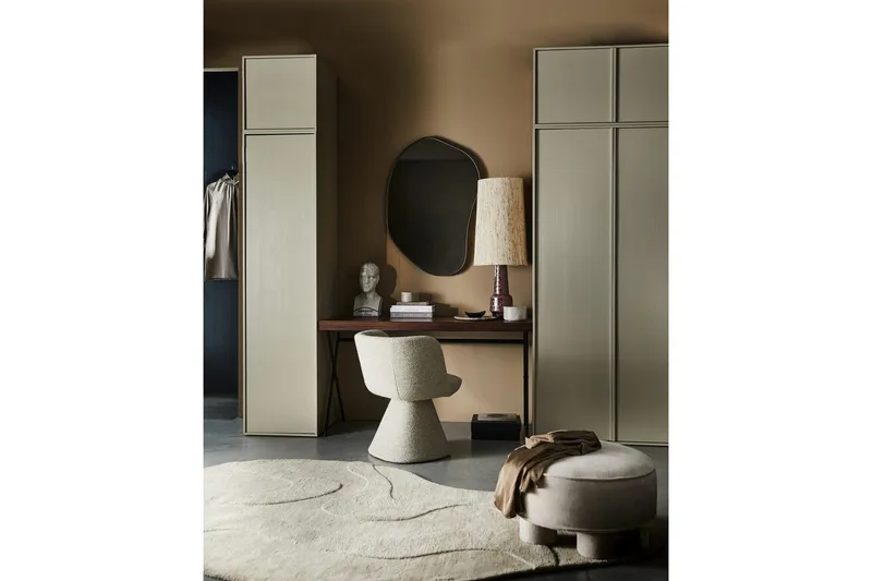 Garderob Dagligen 50x100 cm, Dubbeldörrar - 50x100 cm, Dubbeldörrar - Förvaring - Skåp - Garderobsskåp