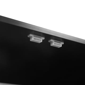 Garderob Morvi 100x56x175 cm - Svart - Förvaring - Skåp - Garderobsskåp