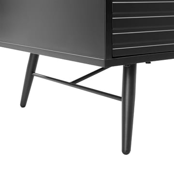 Garderob Morvi 100x56x175 cm - Svart - Förvaring - Skåp - Garderobsskåp