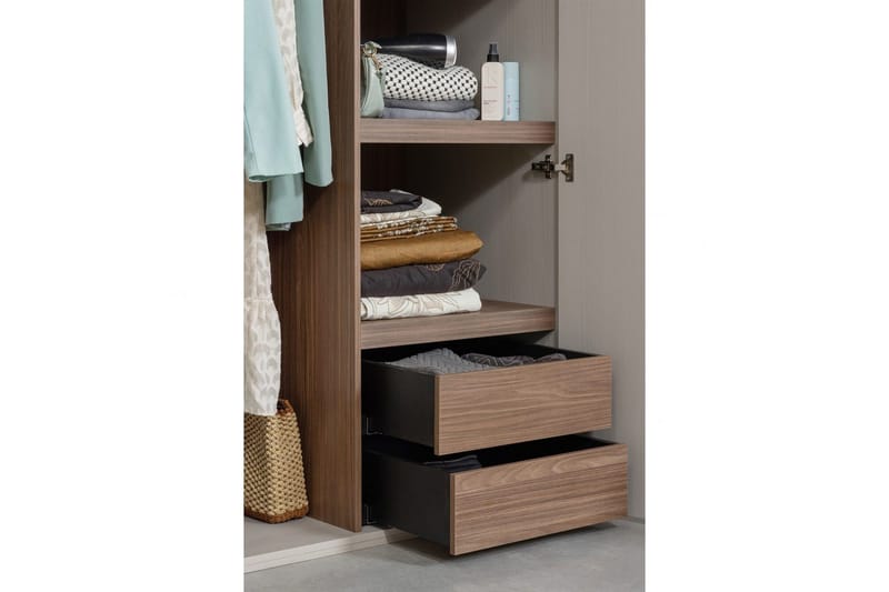 Garderob Rens 2 Dörrar - 2 Dörrar - Förvaring - Skåp - Garderobsskåp