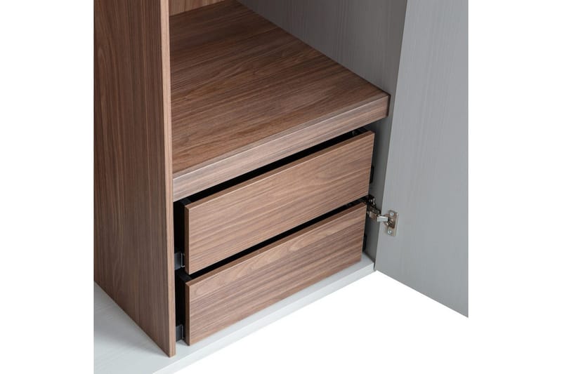 Garderob Rens 2 Dörrar - 2 Dörrar - Förvaring - Skåp - Garderobsskåp