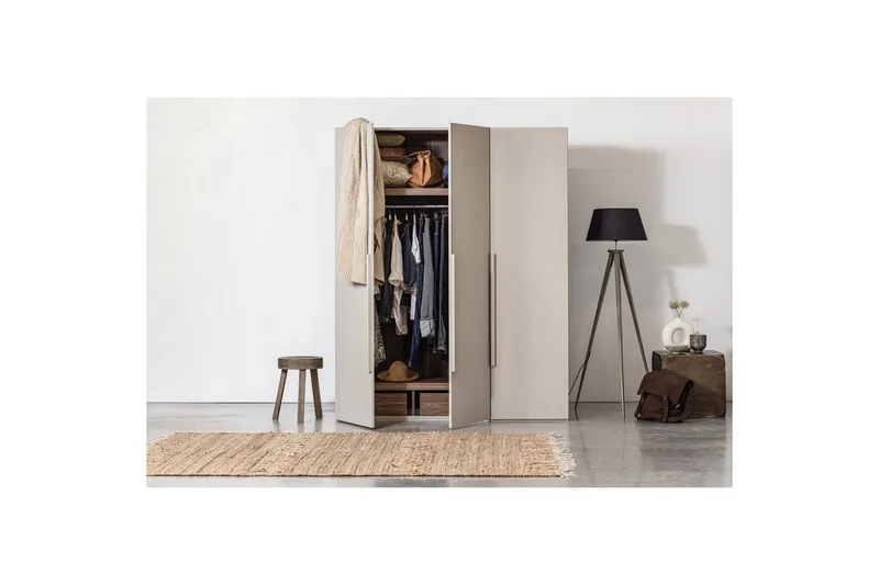 Garderob Rens 3 dörrar - 3 dörrar - Förvaring - Skåp - Garderobsskåp