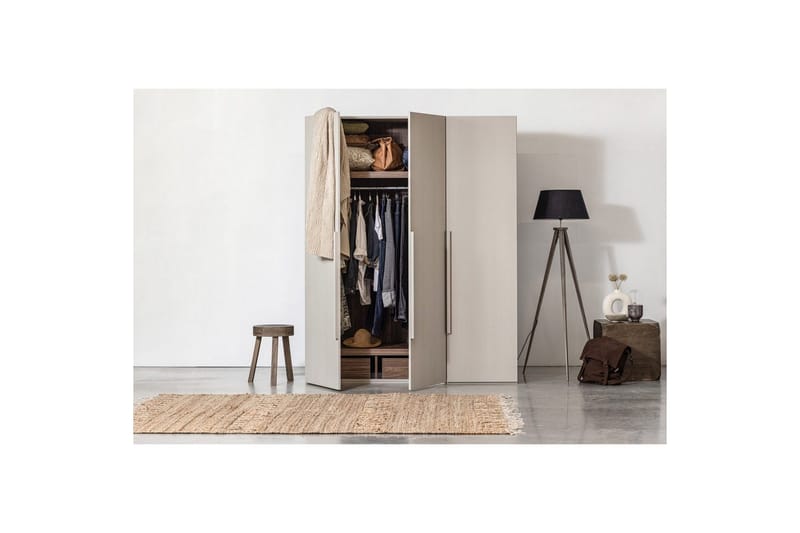 Garderob Rens 3 dörrar - 3 dörrar - Förvaring - Skåp - Garderobsskåp