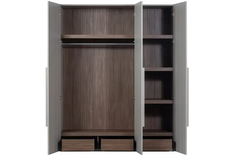 Garderob Rens 3 dörrar - 3 dörrar - Förvaring - Skåp - Garderobsskåp