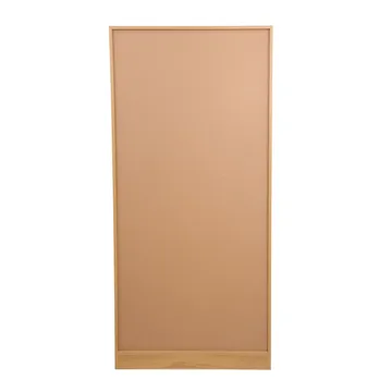 Garderob Ulvmar 83x54x180 cm - Ask - Förvaring - Skåp - Garderobsskåp