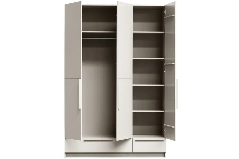 Garderob Pure 3 dörrar - 3 dörrar - Förvaring - Skåp - Garderobsskåp