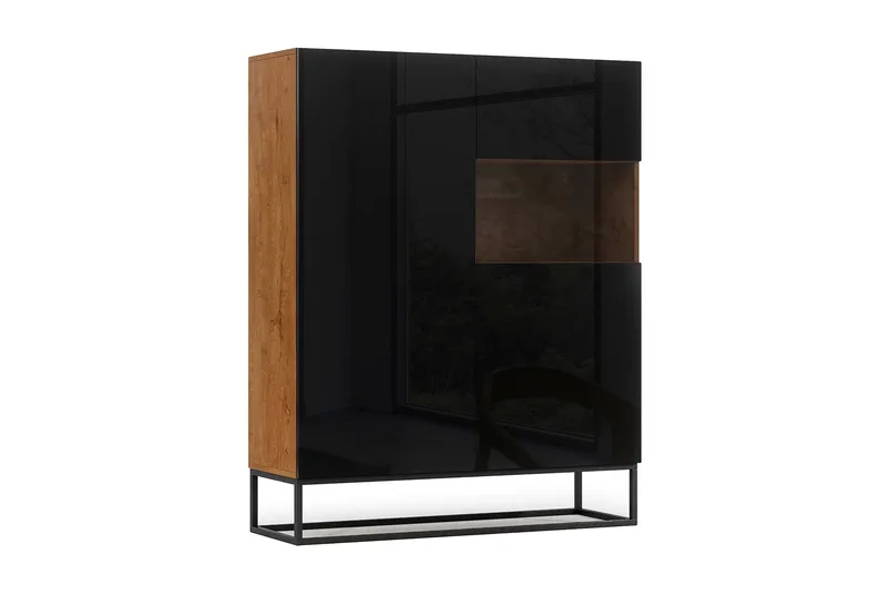 Aneja Garderobsskåp 120 cm, Svart