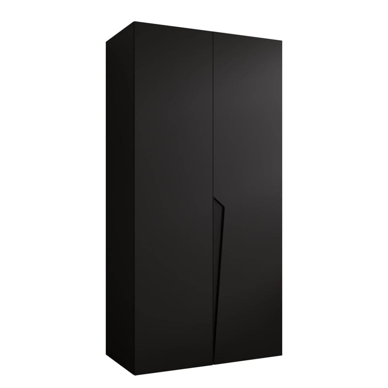 Barile Garderob 100 cm, Svart