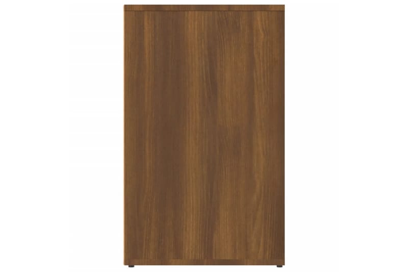 beBasic Klädskåp brun ek 80x40x65 cm konstruerat trä - Förvaring - Skåp - Garderobsskåp