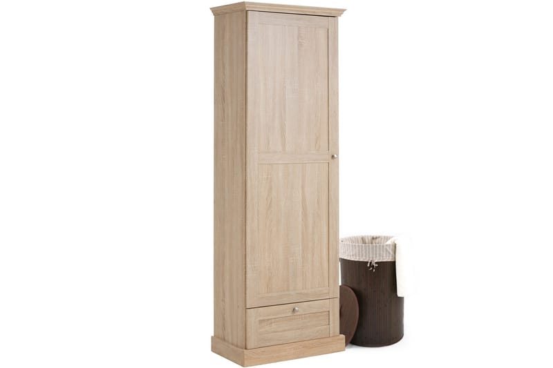 Dareia Garderob 60 cm - Brun - Förvaring - Skåp - Garderobsskåp
