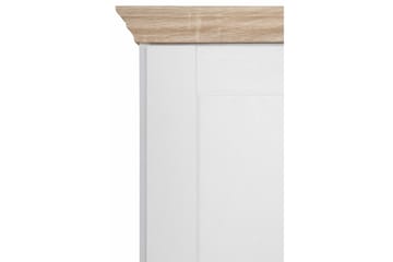 Dareia Garderob 60 cm - Vit/Brun - Förvaring - Skåp - Garderobsskåp