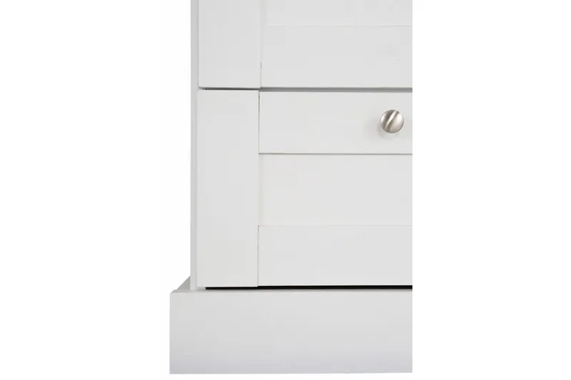 Dareia Garderob 60 cm - Vit/Brun - Förvaring - Skåp - Garderobsskåp