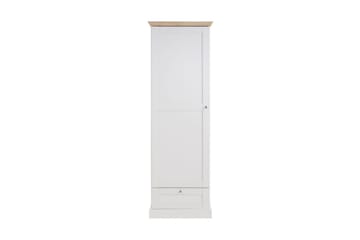 Dareia Garderob 60 cm - Vit/Brun - Förvaring - Skåp - Garderobsskåp