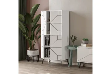 Dune Garderobdsskåp 62,6x136 cm Vit - Hanah Home - Förvaring - Skåp - Garderobsskåp