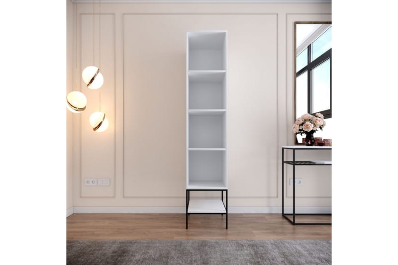 Elesham Garderob 50x42 - Vit - Förvaring - Skåp - Garderobsskåp