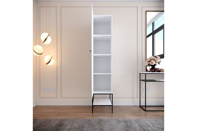 Elesham Garderob 50x42 - Vit - Förvaring - Skåp - Garderobsskåp