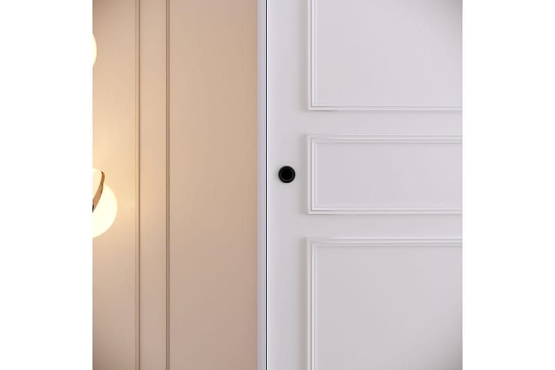 Elesham Garderob 57x120 - Vit - Förvaring - Skåp - Garderobsskåp