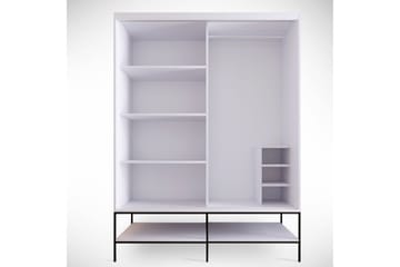 Elesham Garderob 57x150 - Vit - Förvaring - Skåp - Garderobsskåp
