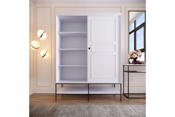 Elesham Garderob 57x150 - Vit - Förvaring - Skåp - Garderobsskåp