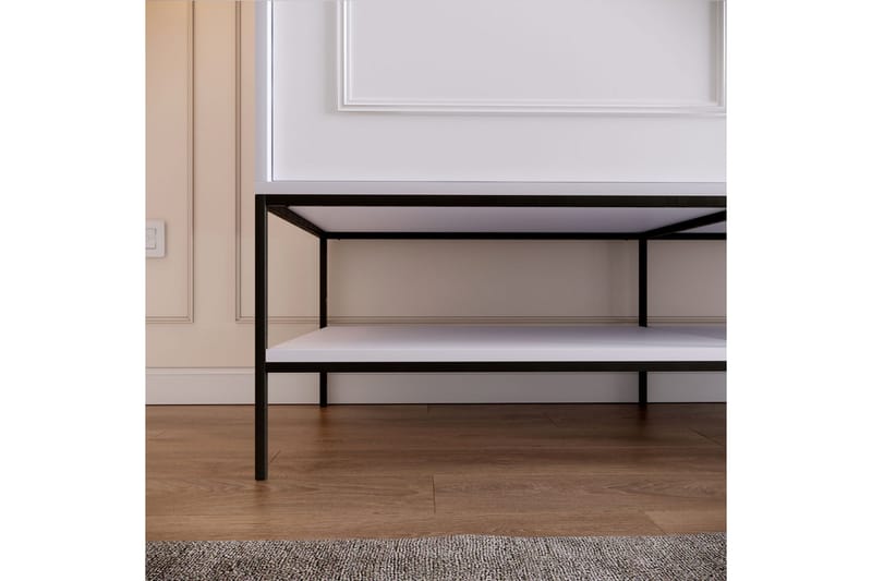 Elesham Garderob 57x150 - Vit - Förvaring - Skåp - Garderobsskåp