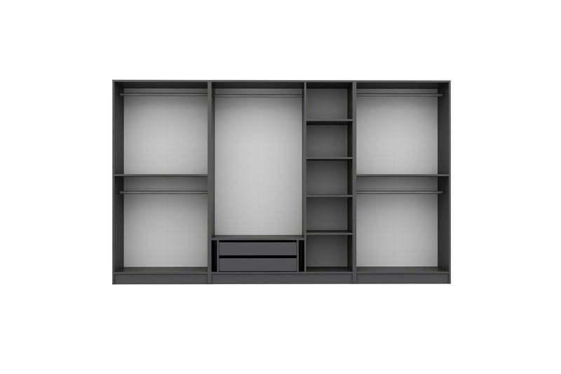 Fruitland Garderob 315 cm - Antracit - Förvaring - Skåp - Garderobsskåp