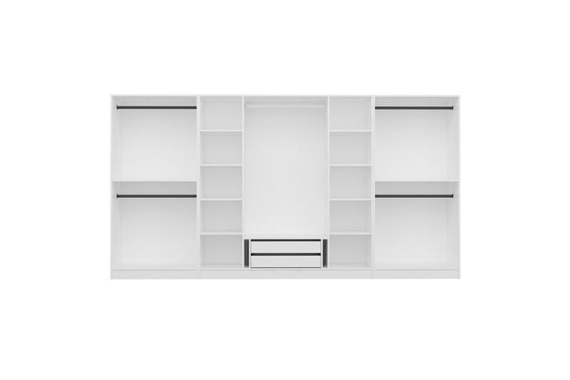 Fruitland Garderob 360 cm - Vit - Förvaring - Skåp - Garderobsskåp