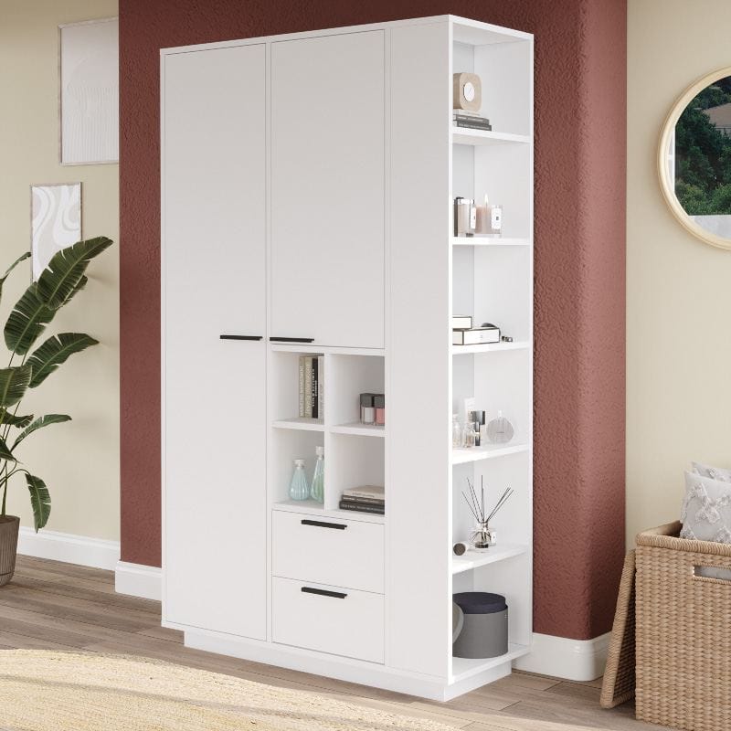 Helvo Garderob 110 cm - Förvaring - Skåp - Garderobsskåp