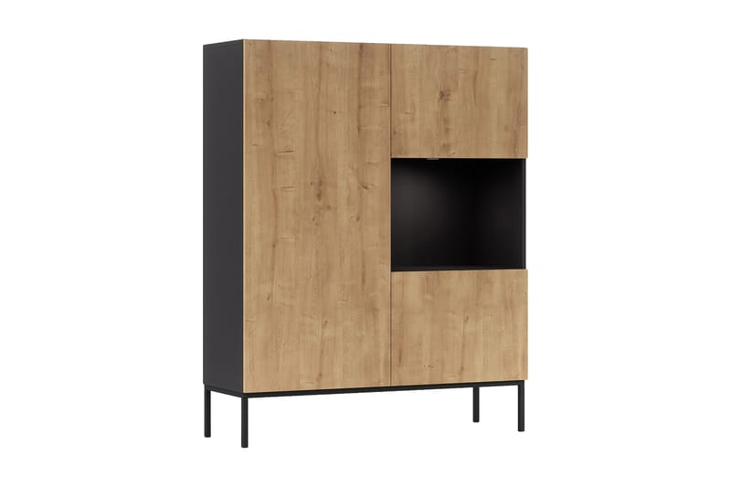 Mikako Garderobsskåp 120 cm Ek - Förvaring - Skåp - Garderobsskåp