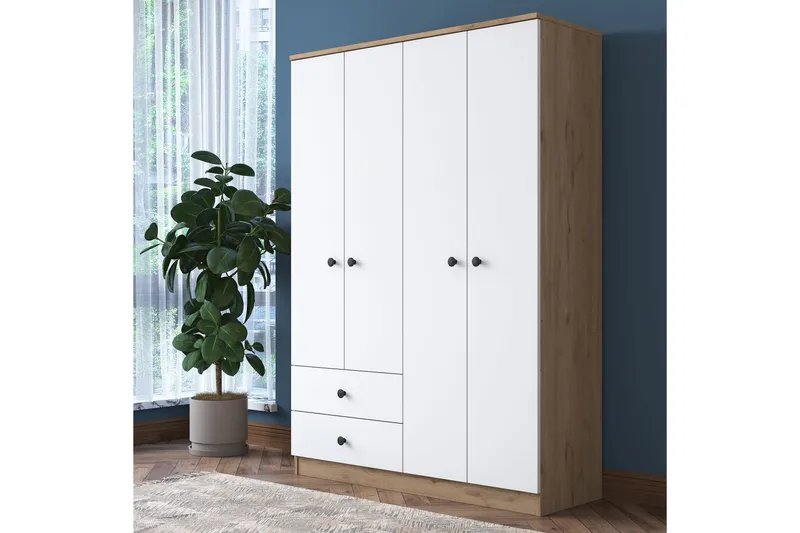 Rinorea Garderob 120x170 cm, Brun