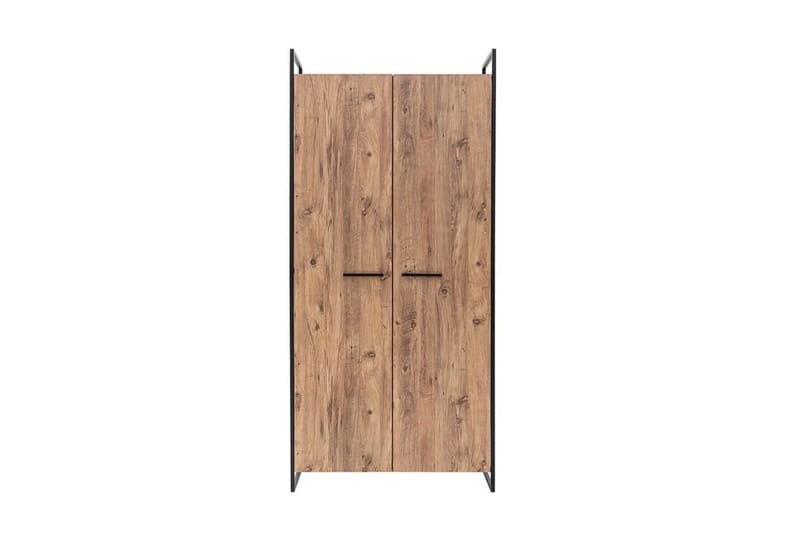 SANNIKI Garderob 104x52 cm Natur - Förvaring - Skåp - Garderobsskåp