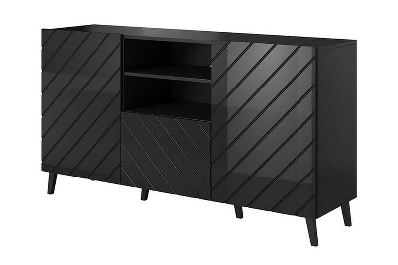 Strontian Byrå 150 cm Scandinavian Choice Black - Förvaring - Skåp - Garderobsskåp