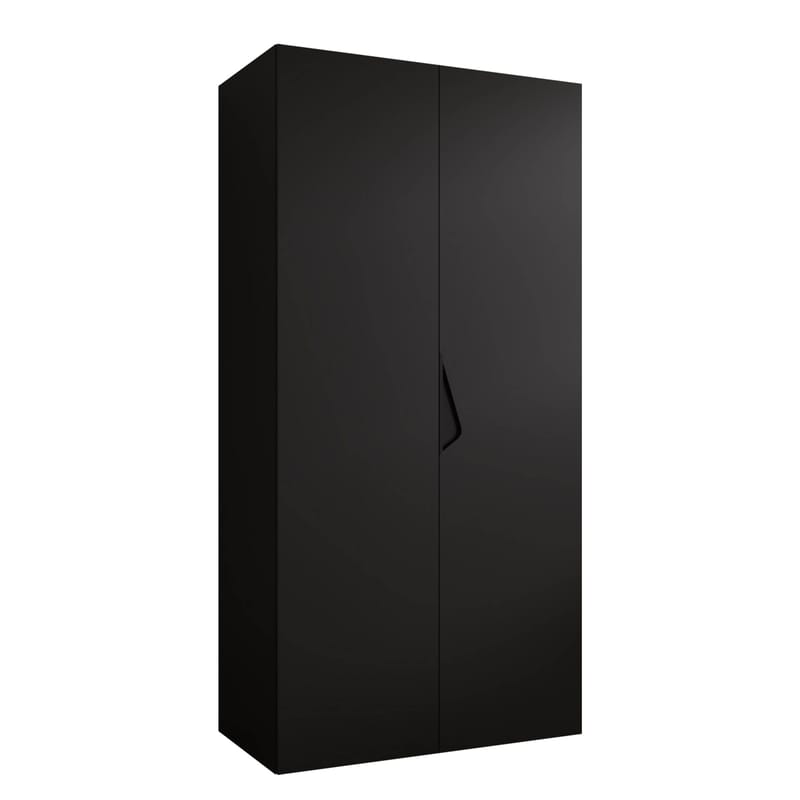 Tensa Garderob 100 cm, svart