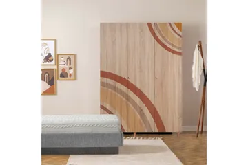 Gladfield Garderobsskåp 135x192 cm - Förvaring - Sko- & klädförvaring - Garderober & garderobssystem