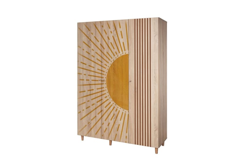 Gladfield Garderobsskåp 135x192 cm